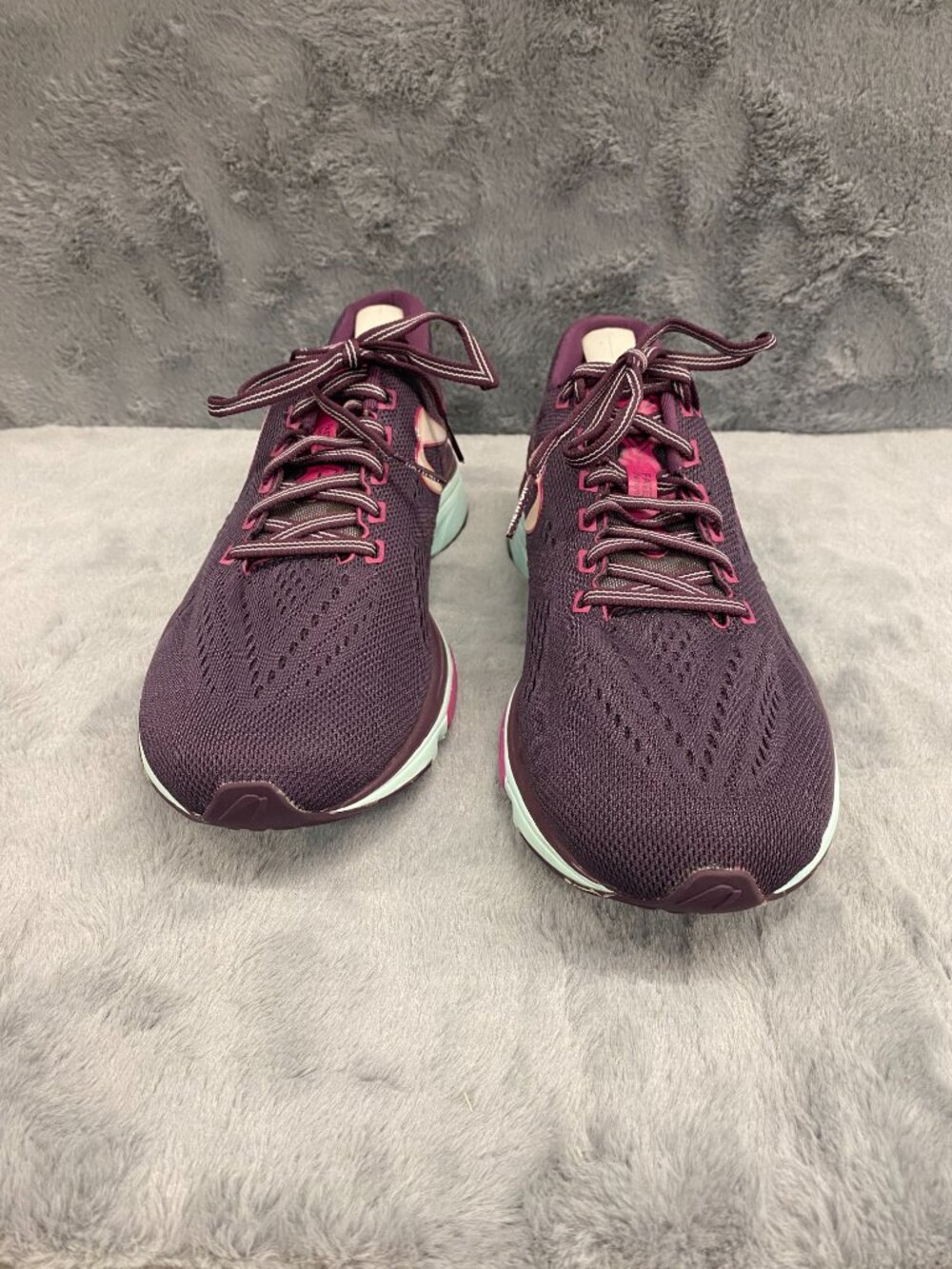 Newton Fate 7 Womens Sneakers Trainers Size 8.5 Purple Pink Blue Running Jogging - Picture 7 of 13